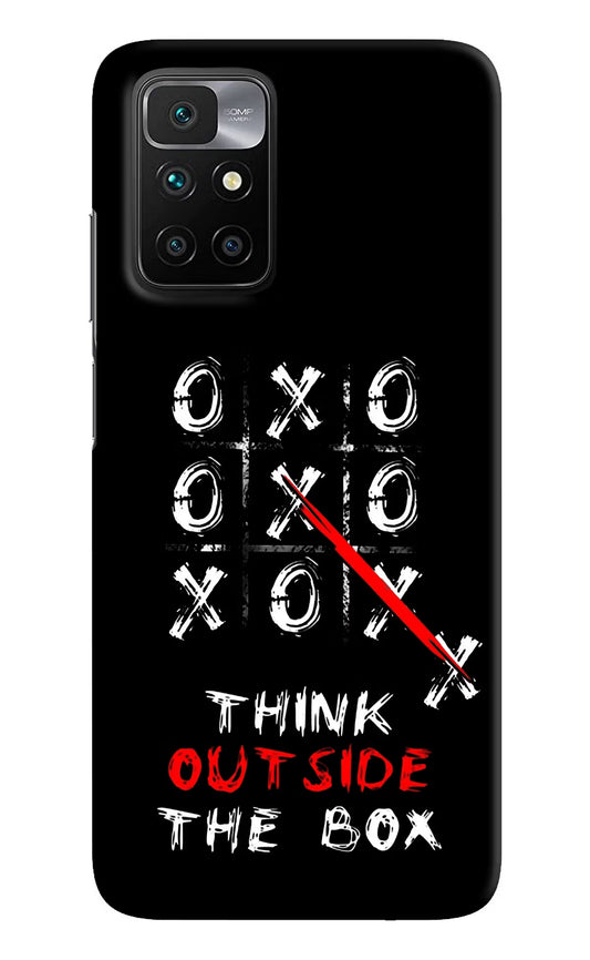 Think out of the BOX Redmi 10 Prime Hard Case Back Cover by Casekaro