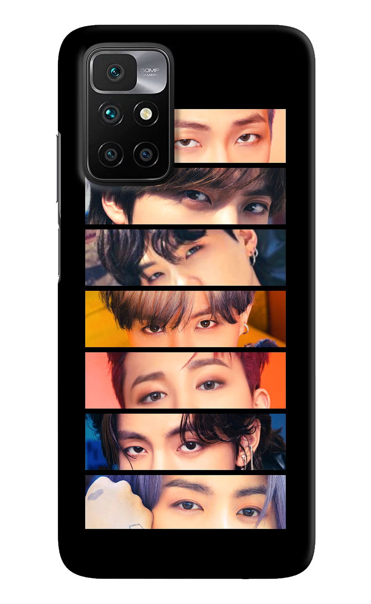 BTS Eyes Redmi 10 Prime Hard Case Back Cover by Casekaro