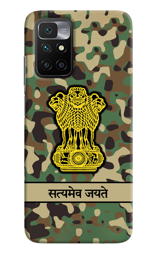 Satyamev Jayate Army Redmi 10 Prime Hard Case Back Cover by Casekaro