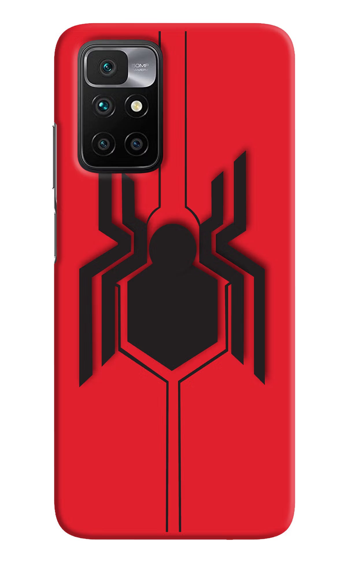 Spider Redmi 10 Prime Hard Case Back Cover by Casekaro