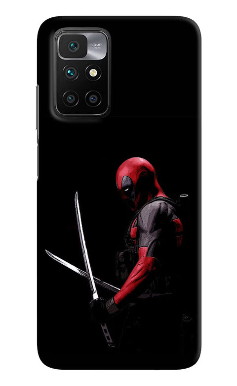 Deadpool Redmi 10 Prime Back Cover