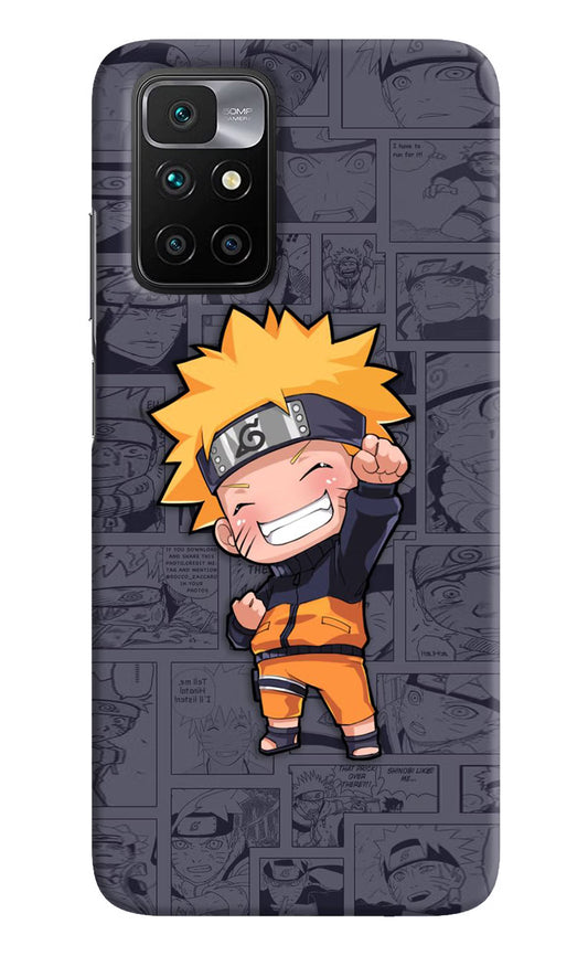 Chota Naruto Redmi 10 Prime Hard Case Back Cover by Casekaro