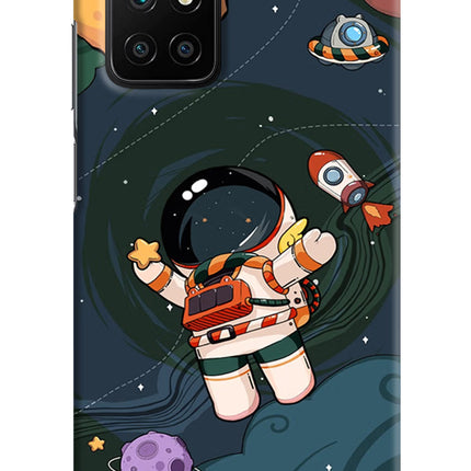 Cartoon Astronaut Redmi 10 Prime Hard Case Back Cover by Casekaro