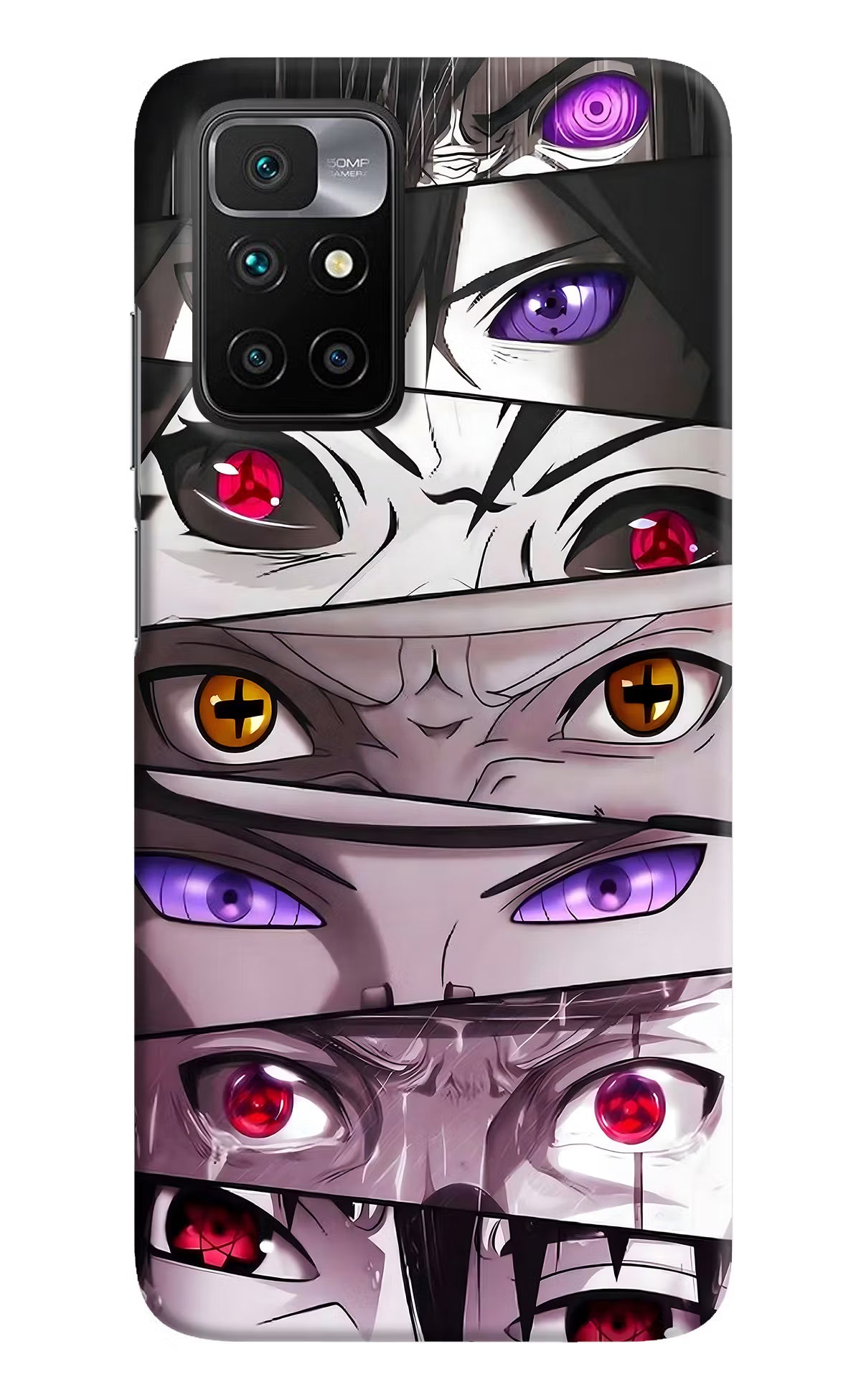 Naruto Anime Redmi 10 Prime Hard Case Back Cover by Casekaro
