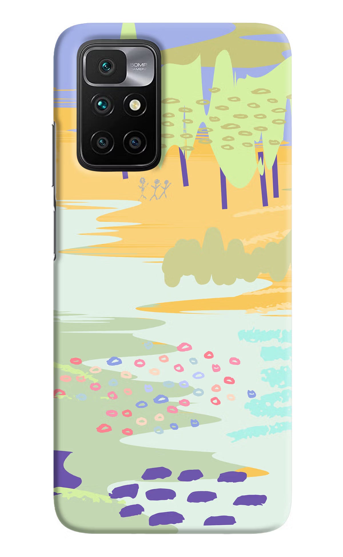 Scenery Redmi 10 Prime Hard Case Back Cover by Casekaro