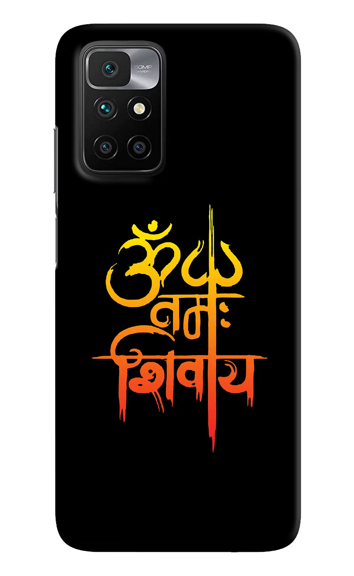 Om Namah Shivay Redmi 10 Prime Hard Case Back Cover by Casekaro