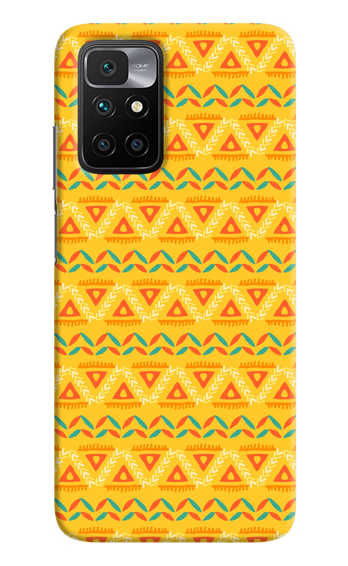 Tribal Pattern Redmi 10 Prime Hard Case Back Cover by Casekaro