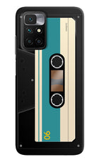 Cassette Redmi 10 Prime Hard Case Back Cover by Casekaro