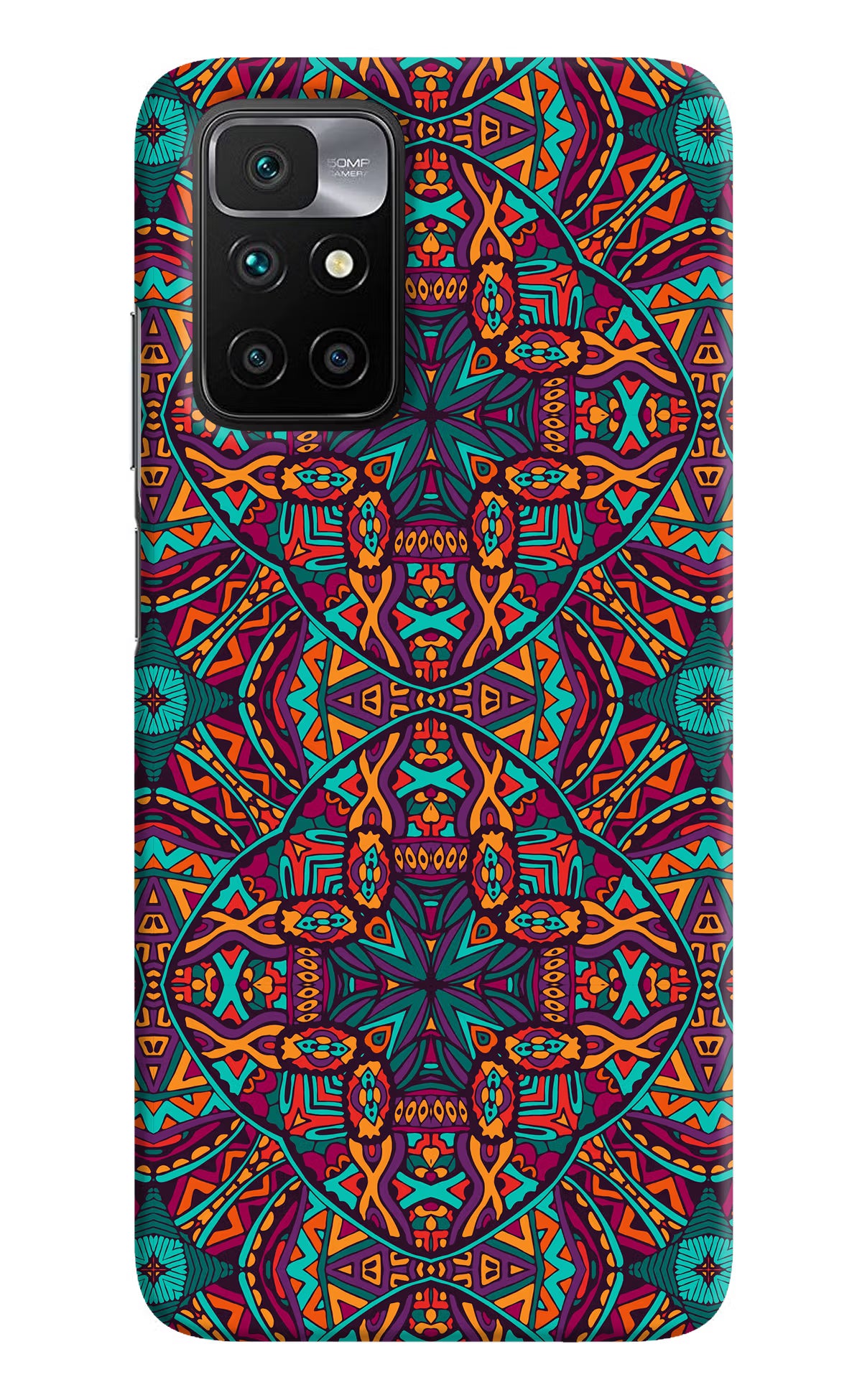 Colour Mandala Redmi 10 Prime Hard Case Back Cover by Casekaro