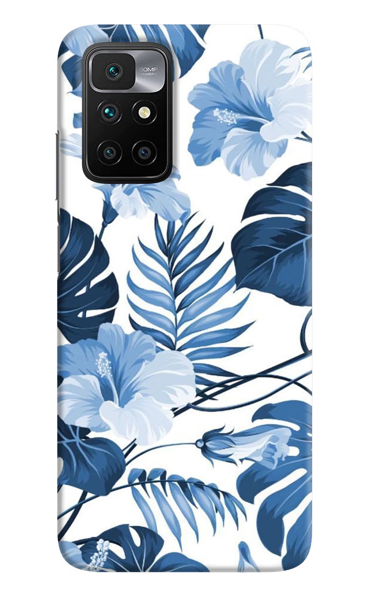 Fabric Art Redmi 10 Prime Hard Case Back Cover by Casekaro