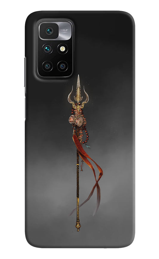 Shiv Trishul Redmi 10 Prime Hard Case Back Cover by Casekaro