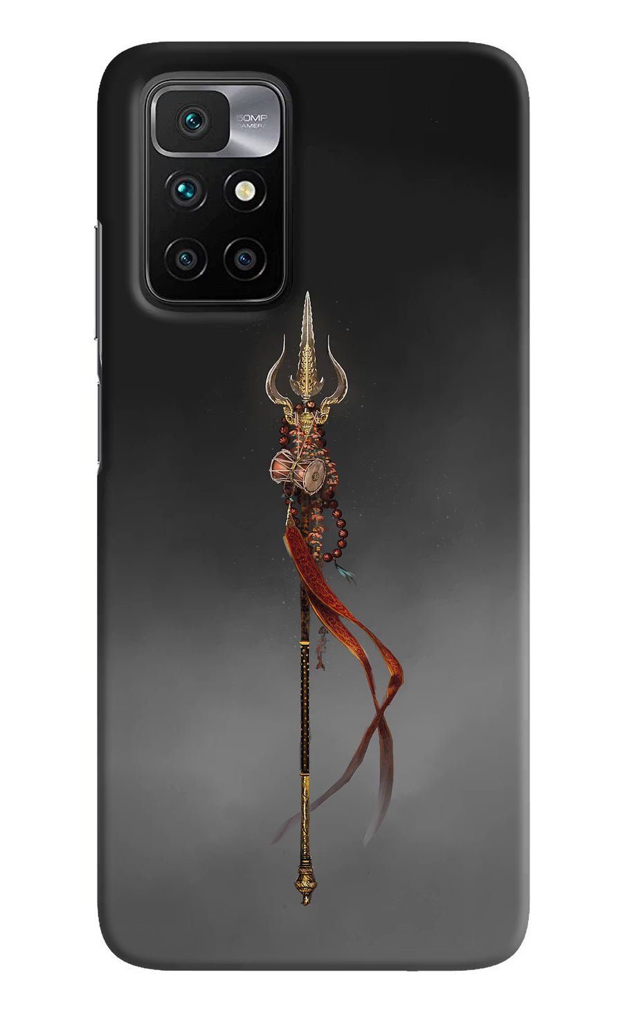 Shiv Trishul Redmi 10 Prime Back Cover, Hard case