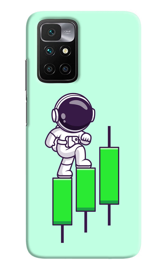 Astronaut Trader Redmi 10 Prime Hard Case Back Cover by Casekaro