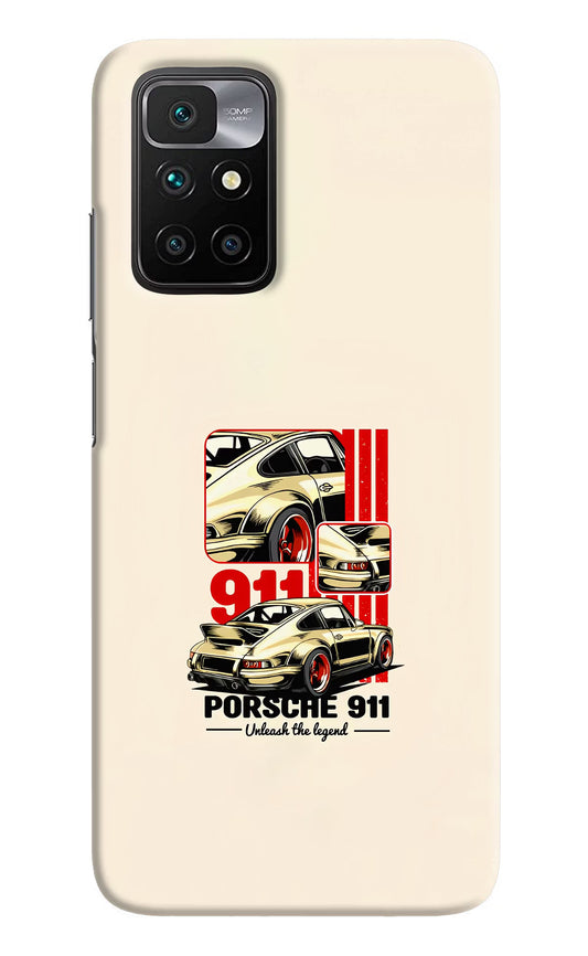 Classic Porsche 911 Redmi 10 Prime Hard Case Back Cover by Casekaro