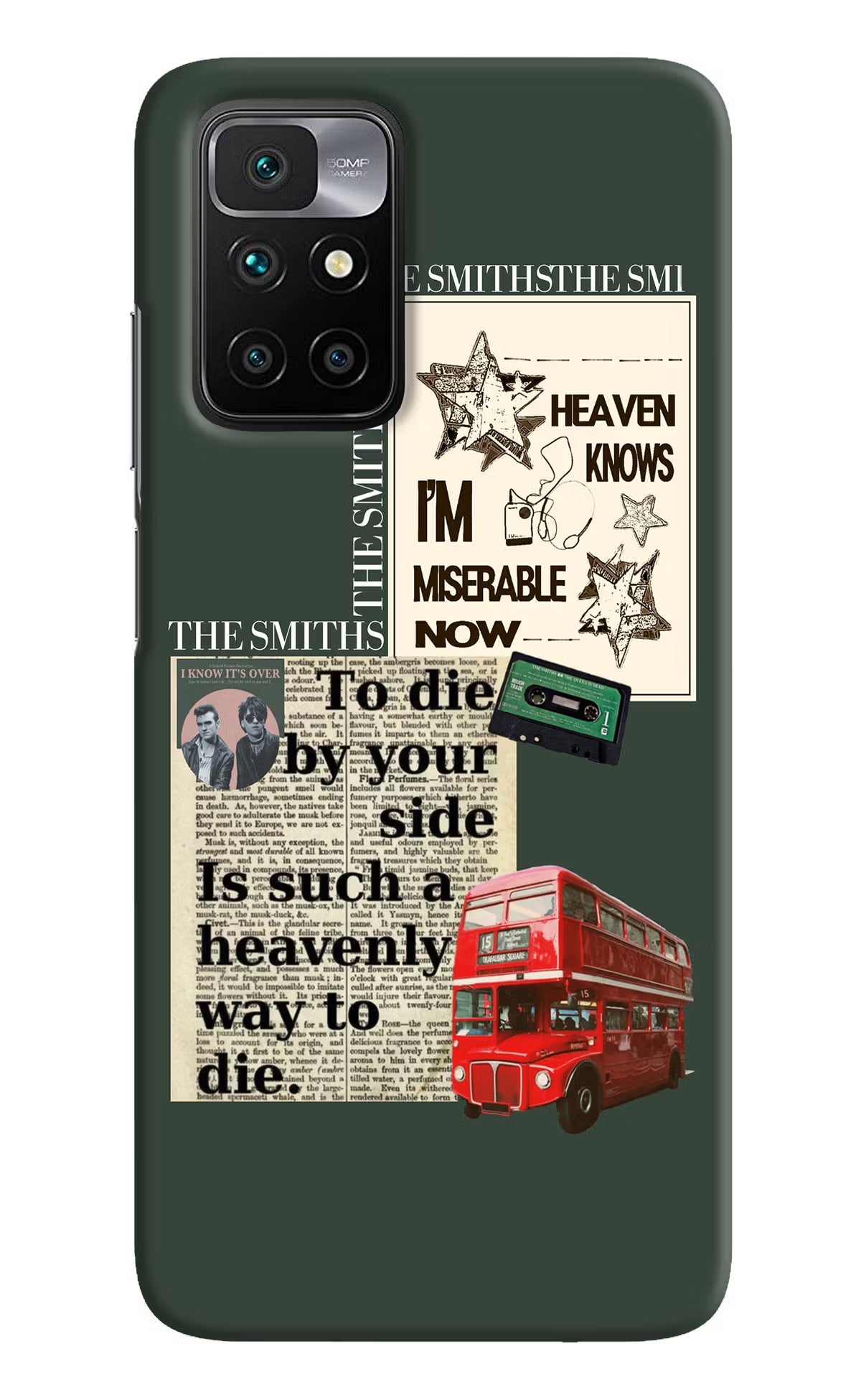 The Smiths Redmi 10 Prime Hard Case Back Cover by Casekaro