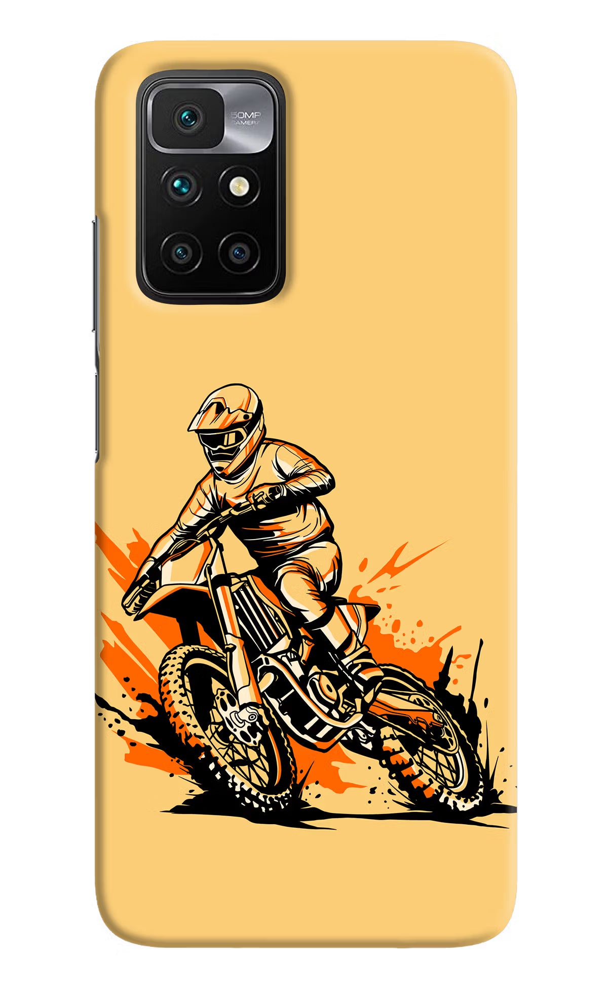 Off-Road Fury Redmi 10 Prime Hard Case Back Cover by Casekaro