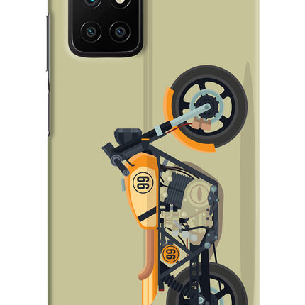 Vertical Speedster Redmi 10 Prime Hard Case Back Cover by Casekaro