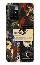 Scorpio Zodiac Redmi 10 Prime Hard Case Back Cover by Casekaro