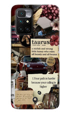 Taurus Zodiac Redmi 10 Prime Hard Case Back Cover by Casekaro