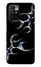 Chrome Tribal Redmi 10 Prime Hard Case Back Cover by Casekaro