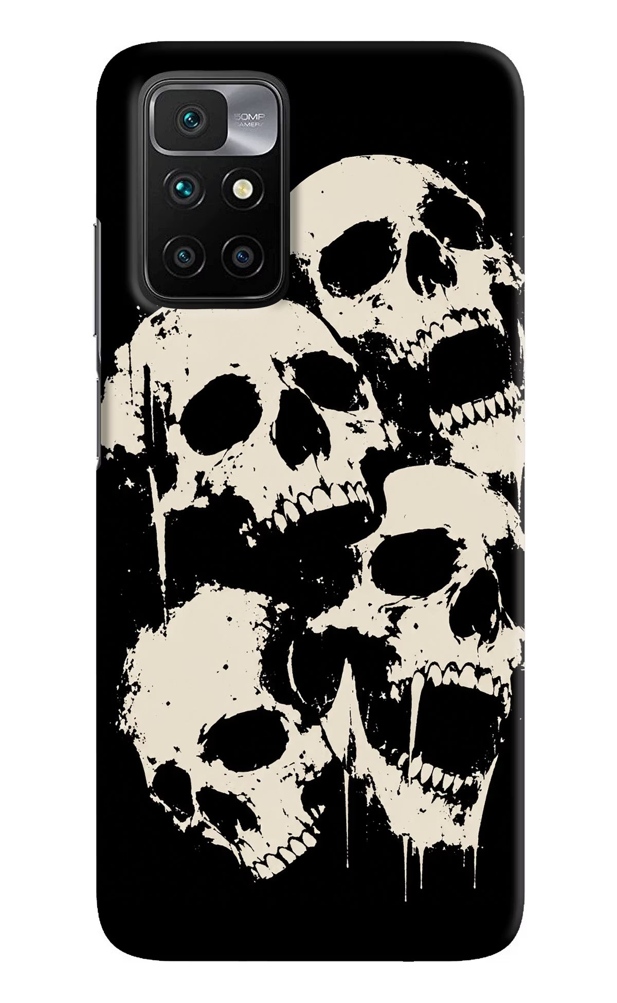 Dead Stack Redmi 10 Prime Hard Case Back Cover by Casekaro