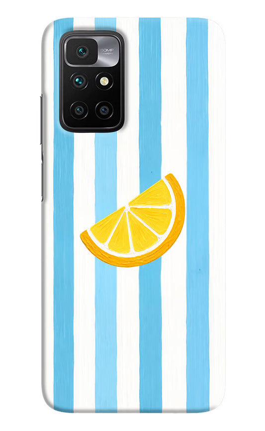 Summer Lemon Redmi 10 Prime Hard Case Back Cover by Casekaro