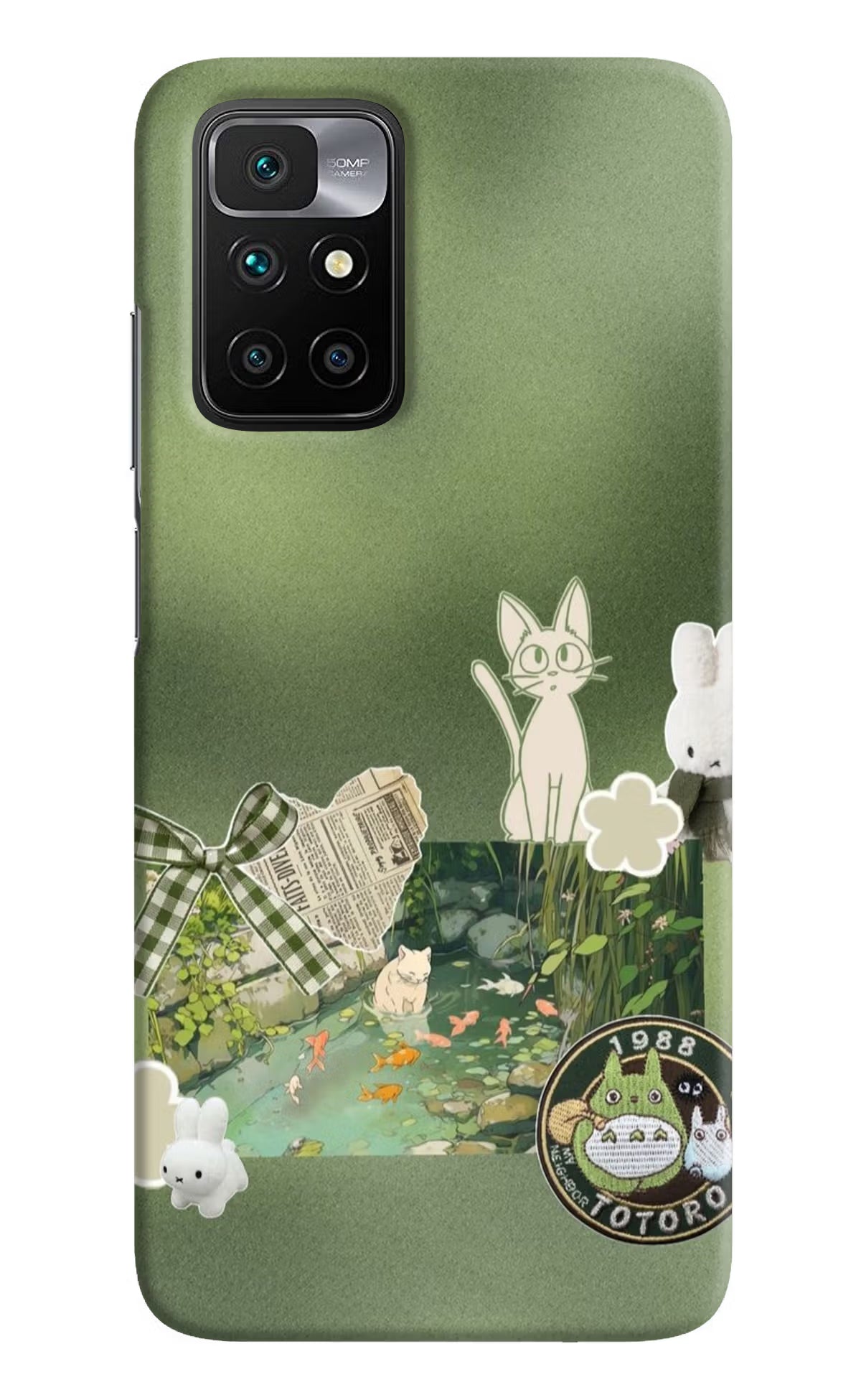 Aesthetic anime Redmi 10 Prime Back Cover