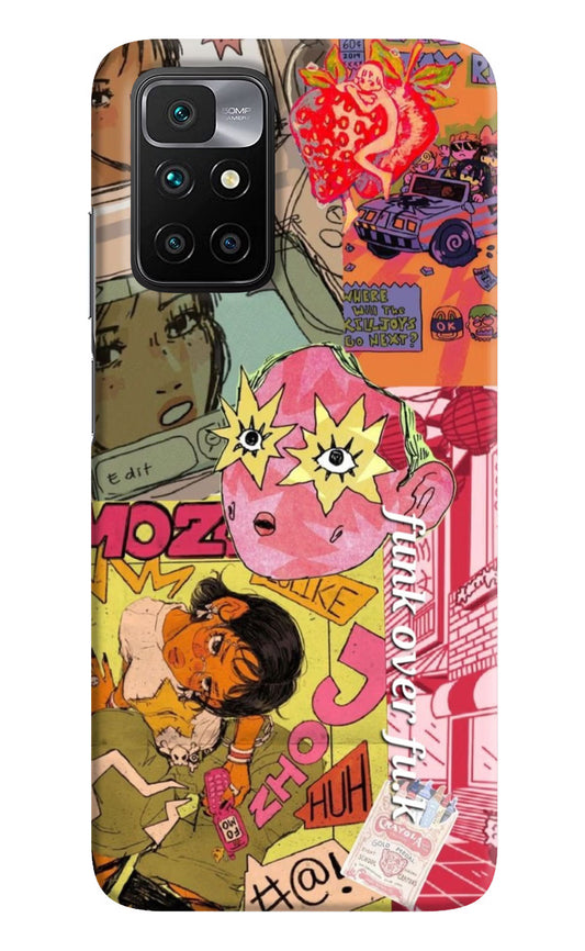 Funkover Redmi 10 Prime Hard Case Back Cover by Casekaro