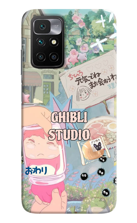 Studio Ghibli Redmi 10 Prime Hard Case Back Cover by Casekaro