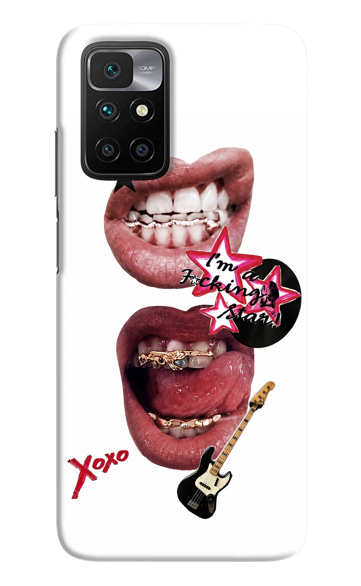 Rockstar Redmi 10 Prime Back Cover
