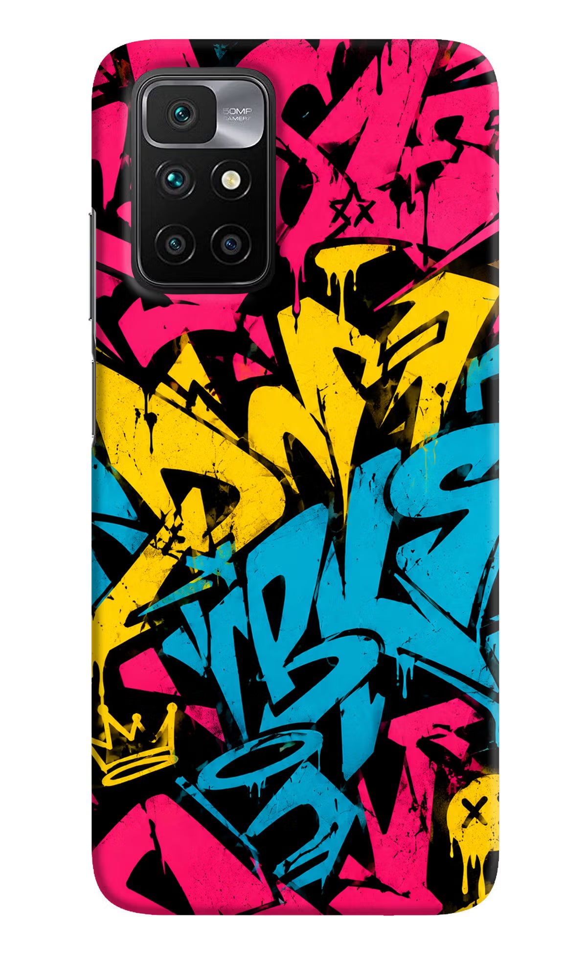 Graffiti Vibe Redmi 10 Prime Back Cover
