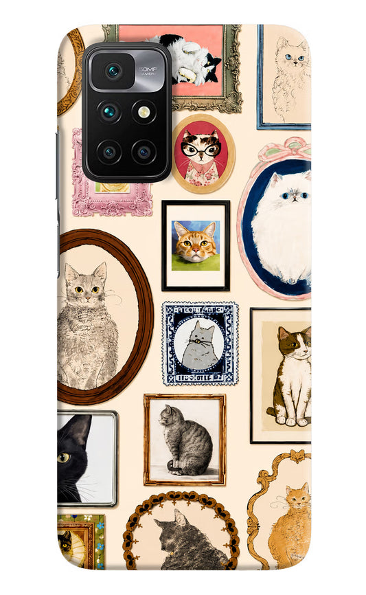 Mirror Cats Redmi 10 Prime Hard Case Back Cover by Casekaro