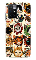 Cool Cat Redmi 10 Prime Hard Case Back Cover by Casekaro