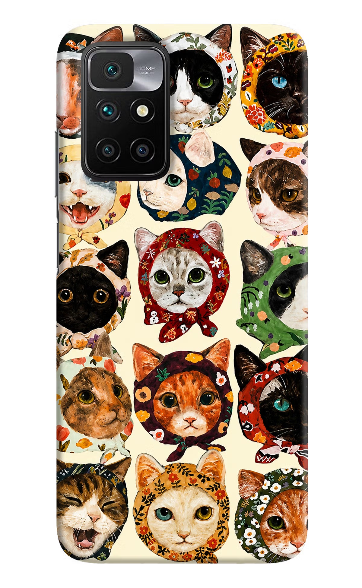 Cool Cat Redmi 10 Prime Back Cover