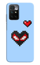 Peter Heart Redmi 10 Prime Hard Case Back Cover by Casekaro