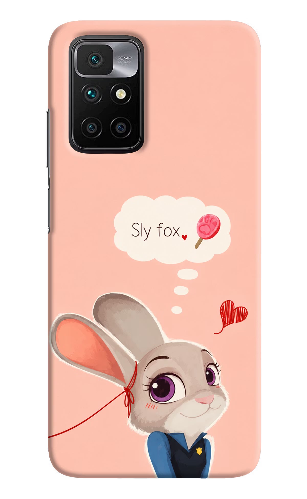 Judy Charm Redmi 10 Prime Back Cover