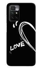 Love Line Redmi 10 Prime Hard Case Back Cover by Casekaro