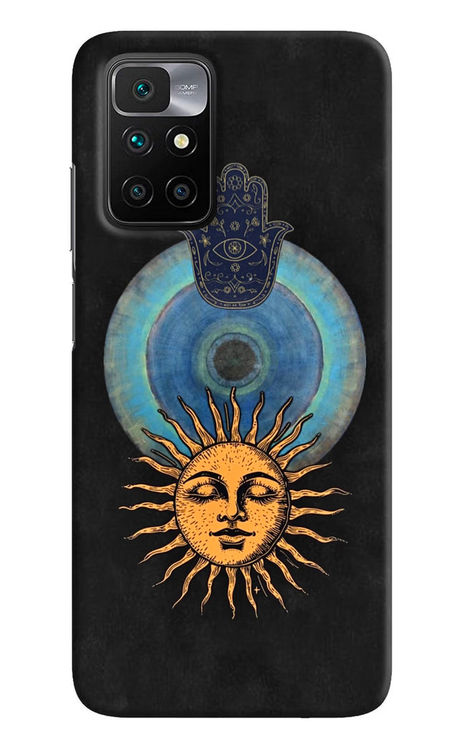 Divine Sun Redmi 10 Prime Hard Case Back Cover by Casekaro
