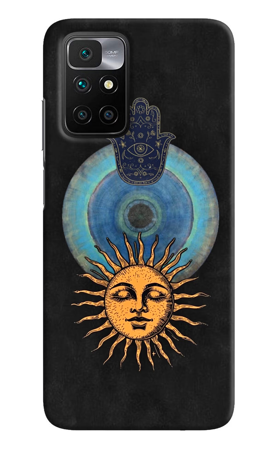 Divine Sun Redmi 10 Prime Back Cover, Hard case