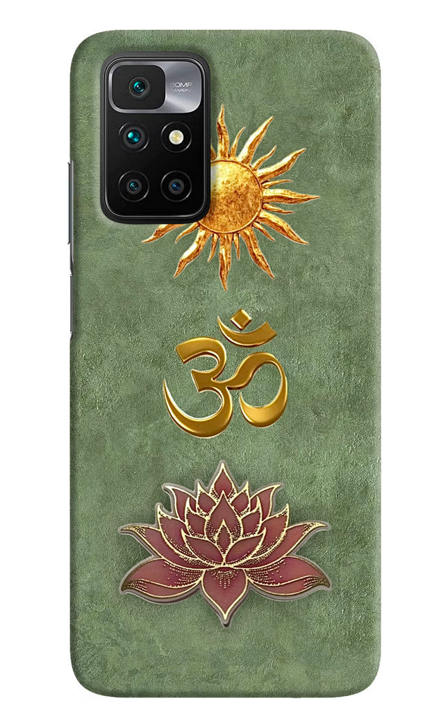 Om & Lotus Redmi 10 Prime Back Cover