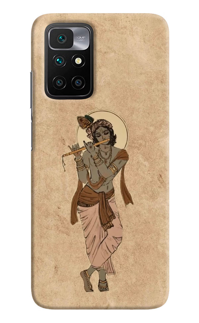Krishna Redmi 10 Prime Hard Case Back Cover by Casekaro