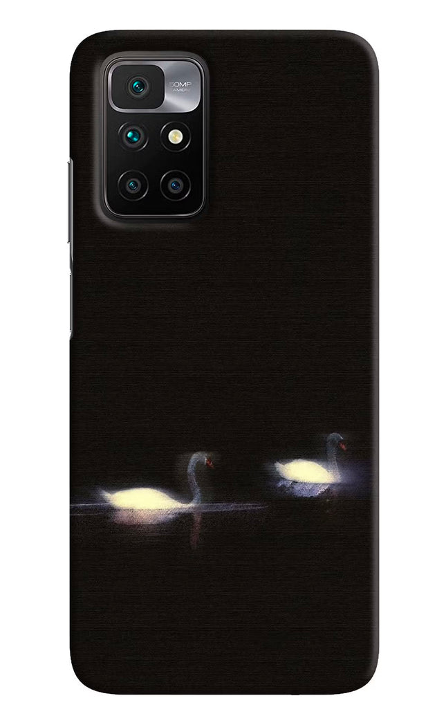 Silent Swans Redmi 10 Prime Hard Case Back Cover by Casekaro