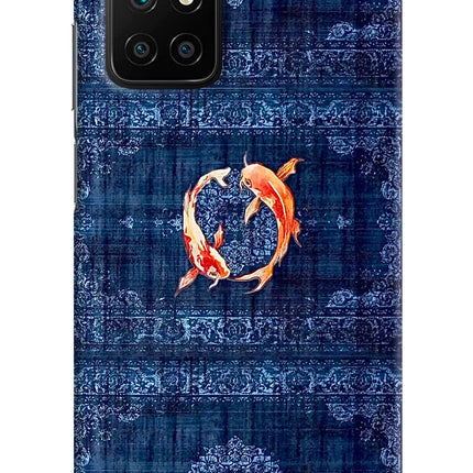 Koi Blue Redmi 10 Prime Hard Case Back Cover by Casekaro