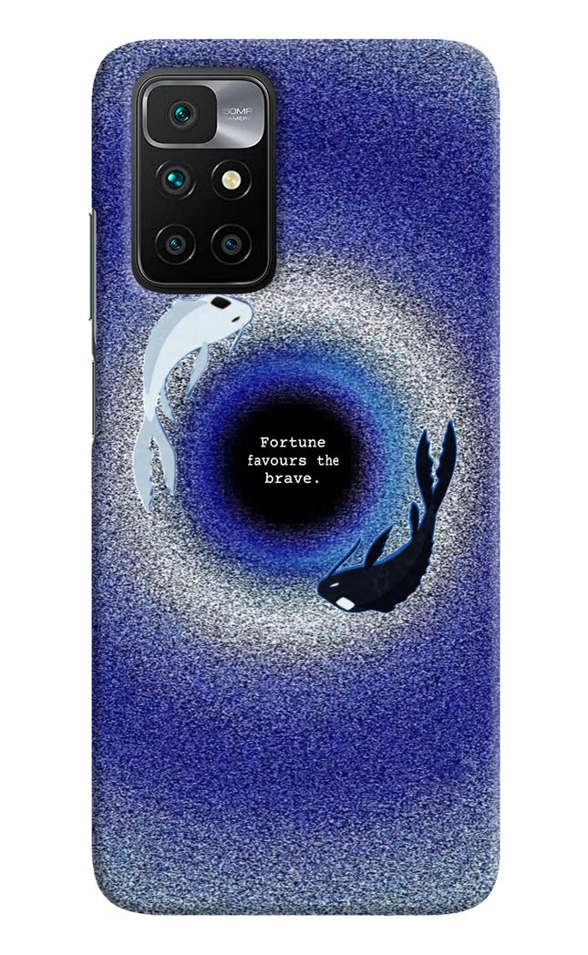 Dark Koi Redmi 10 Prime Hard Case Back Cover by Casekaro