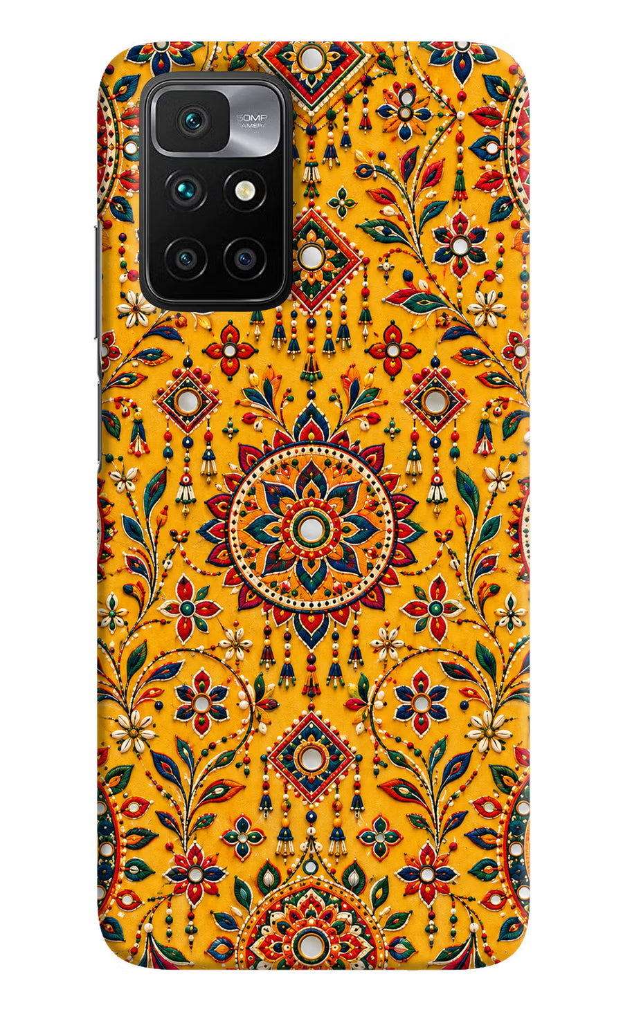 Sunlit Aura Redmi 10 Prime Back Cover, Hard case