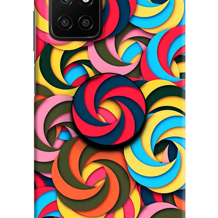 Spiral Pattern Redmi 10 Prime Pop Case by Casekaro