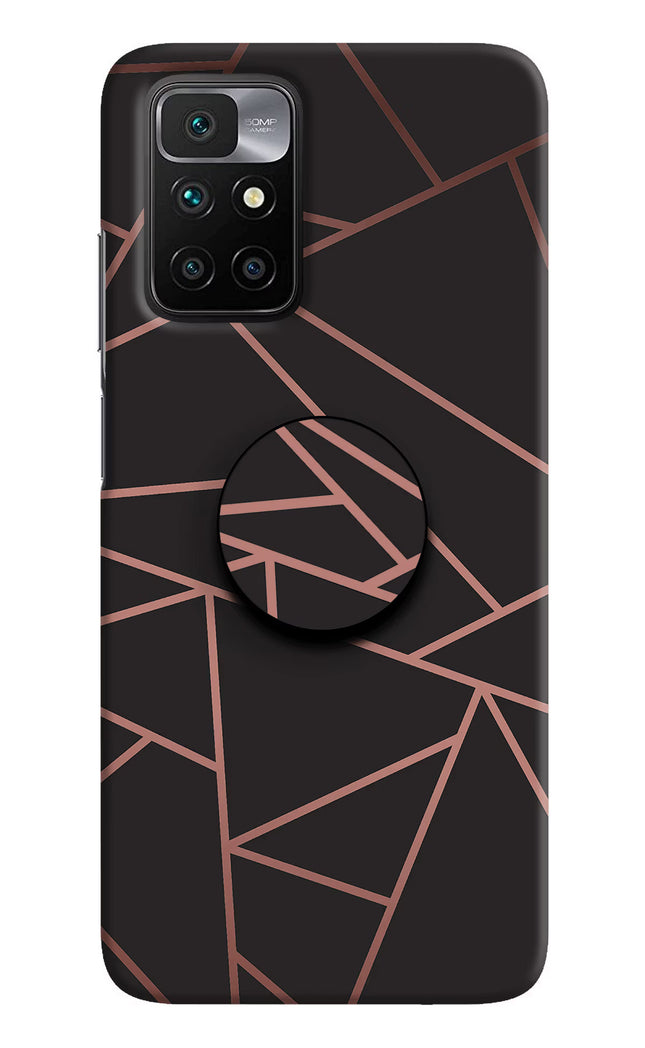 Geometric Pattern Redmi 10 Prime Pop Case by Casekaro