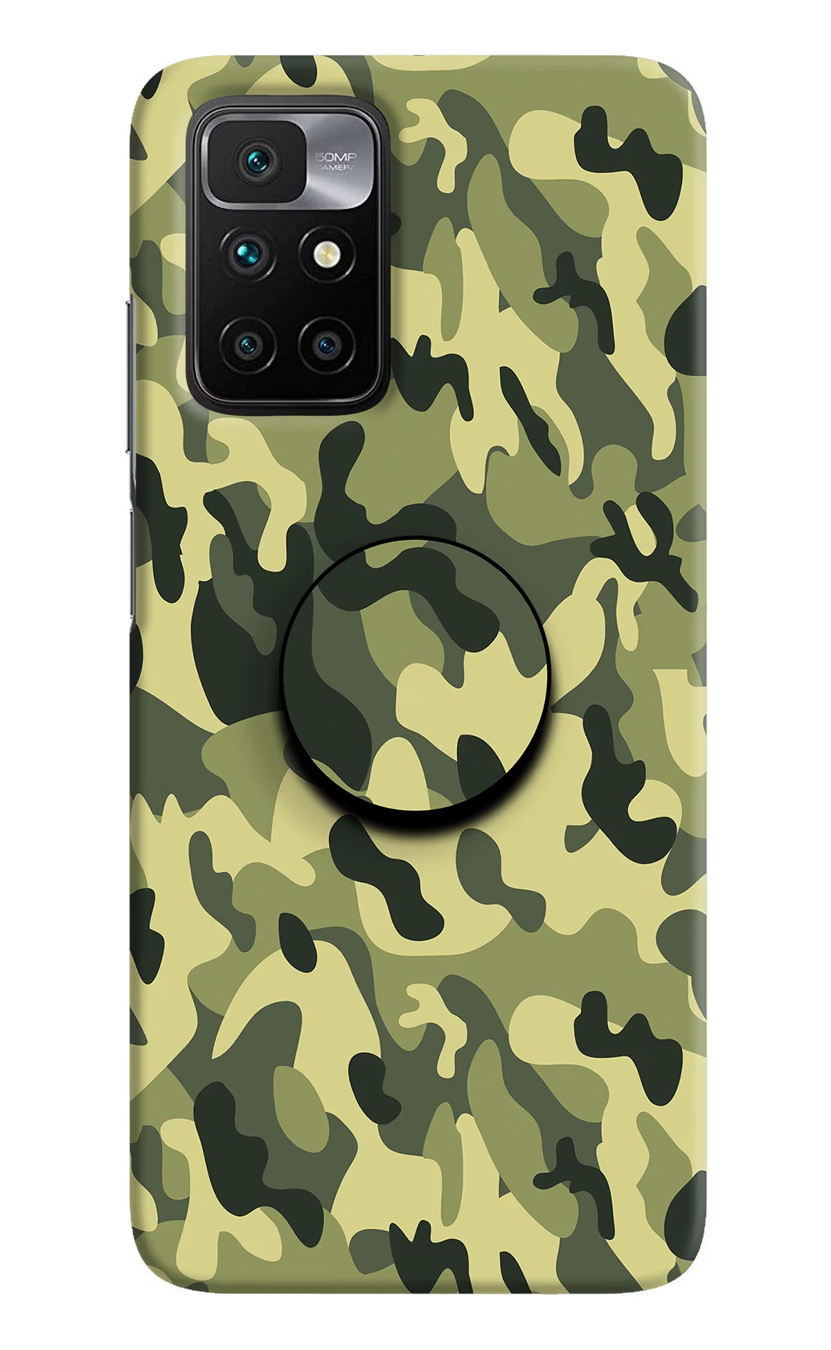 Camouflage Redmi 10 Prime Pop Case by Casekaro
