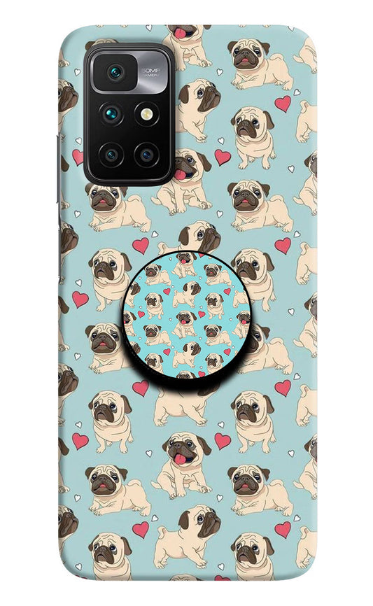 Pug Dog Redmi 10 Prime Pop Case by Casekaro