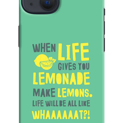 Quote iPhone 13 Hard Case Back Cover by Casekaro
